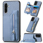 Carbon Fiber Horizontal Flip Zipper Wallet Phone Case, For Samsung Galaxy A57 5G, For Samsung Galaxy A37 5G, For Samsung Galaxy S25 Edge 5G, For Samsung Galaxy A56 5G, For Samsung Galaxy A36, For Samsung Galaxy S25 5G, For Samsung Galaxy S25+ 5G       ...