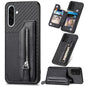Carbon Fiber Horizontal Flip Zipper Wallet Phone Case, For Samsung Galaxy A57 5G, For Samsung Galaxy A37 5G, For Samsung Galaxy S25 Edge 5G, For Samsung Galaxy A56 5G, For Samsung Galaxy A36, For Samsung Galaxy S25 5G, For Samsung Galaxy S25+ 5G       ...