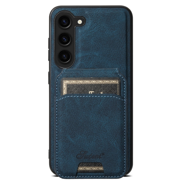 Suteni H16 Litchi Texture Leather Detachable Wallet Back Phone Case, For Samsung Galaxy S26+ 5G, For Samsung Galaxy S26 Ultra 5G, For Samsung Galaxy S25 5G, For Samsung Galaxy S25+ 5G, For Samsung Galaxy S25 Ultra 5G, For Samsung Galaxy S24 Ultra 5G   ...