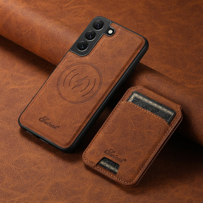Suteni H16 Litchi Texture Leather Detachable Wallet Back Phone Case, For Samsung Galaxy S22+ 5G, For Samsung Galaxy S22 5G, For Samsung Galaxy Note20 Ultra 5G, For Samsung Galaxy Note20 5G