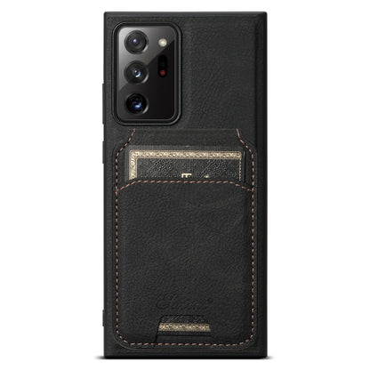 Suteni H16 Litchi Texture Leather Detachable Wallet Back Phone Case, For Samsung Galaxy S22+ 5G, For Samsung Galaxy S22 5G, For Samsung Galaxy Note20 Ultra 5G, For Samsung Galaxy Note20 5G