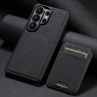 Suteni H16 Litchi Texture Leather Detachable Wallet Back Phone Case, For Samsung Galaxy S26+ 5G, For Samsung Galaxy S26 Ultra 5G, For Samsung Galaxy S25 5G, For Samsung Galaxy S25+ 5G, For Samsung Galaxy S25 Ultra 5G, For Samsung Galaxy S24 Ultra 5G   ...