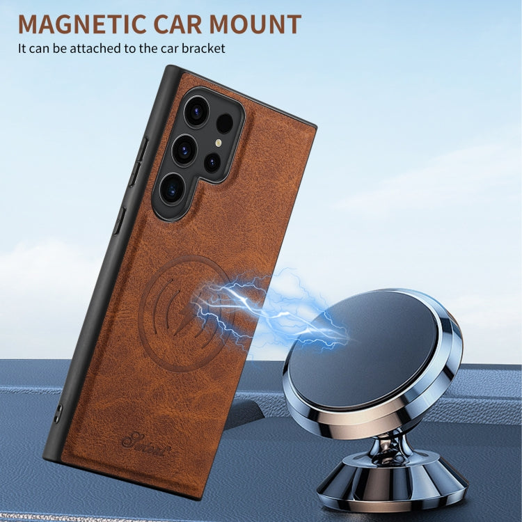Suteni H16 Litchi Texture Leather Detachable Wallet Back Phone Case, For Samsung Galaxy S26+ 5G, For Samsung Galaxy S26 Ultra 5G, For Samsung Galaxy S25 5G, For Samsung Galaxy S25+ 5G, For Samsung Galaxy S25 Ultra 5G, For Samsung Galaxy S24 Ultra 5G   ...