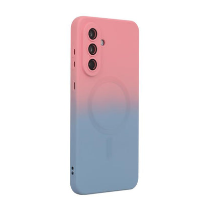 ENKAY Hat-Prince MagSafe Rainbow Gradient Silicone Phone Case with Lens Film, For Galaxy A08 4G, For Galaxy S26 FE 5G, For Galaxy A57 5G, For Samsung Galaxy A37 5G, For Galaxy A27 5G, For Samsung Galaxy A56 5G, For Samsung Galaxy A36 5G                ...
