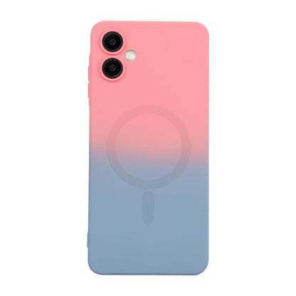 ENKAY Hat-Prince MagSafe Rainbow Gradient Silicone Phone Case with Lens Film, For Samsung Galaxy A54, For Samsung Galaxy S23 Ultra 5G, For Samsung Galaxy S23+ 5G, For Samsung Galaxy S23 5G, For Galaxy A18 4G / 5G, For Samsung Galaxy A17 / A26 5G       ...