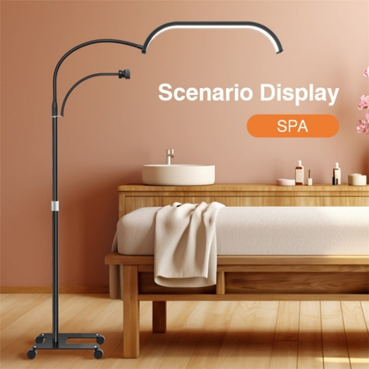 HD-G63X Floor Standing Remote Dimming LED Moon Lamp Manicure Eyelash Beauty Lamp