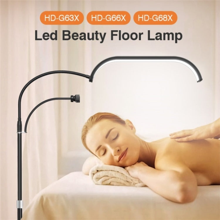 HD-G63X Floor Standing Remote Dimming LED Moon Lamp Manicure Eyelash Beauty Lamp