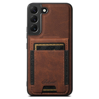 Suteni H17 Litchi Texture Leather MagSafe Detachable Wallet Phone Case, For Samsung Galaxy S22+ 5G, For Samsung Galaxy S22 5G, For Samsung Galaxy Note20 Ultra, For Samsung Galaxy Note20