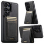 Suteni H17 Litchi Texture Leather MagSafe Detachable Wallet Phone Case, For Samsung Galaxy S26+ 5G, For Samsung Galaxy S26 Ultra 5G, For Samsung Galaxy S25 5G, For Samsung Galaxy S25+ 5G, For Samsung Galaxy S25 Ultra 5G, For Samsung Galaxy S24 Ultra 5G...