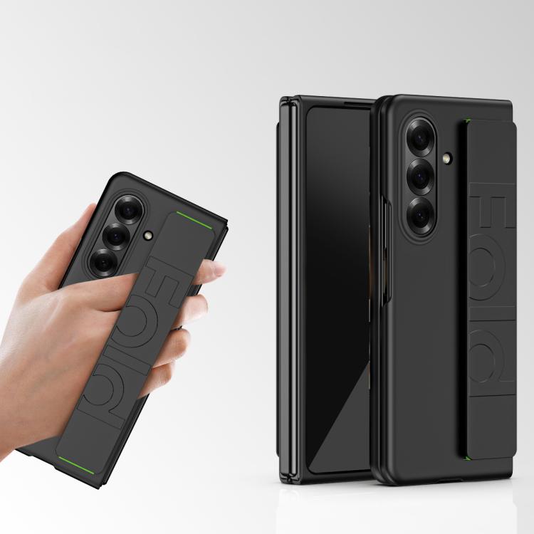 Skin Elastic Wrist Grip Back Cover Phone Case