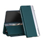 Side Electroplated Adsorption Leather Phone Case with Pen Slot, For Galaxy Z Fold8 Ultra 5G, For Galaxy Z TriFold, For Galaxy Z Fold7 5G, For Galaxy Z Fold6 5G