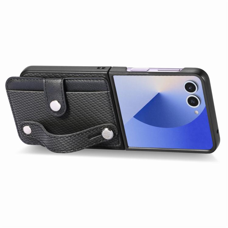 Wristband Kickstand Card Wallet Back Cover Phone Case
