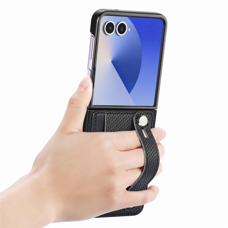 Wristband Kickstand Card Wallet Back Cover Phone Case