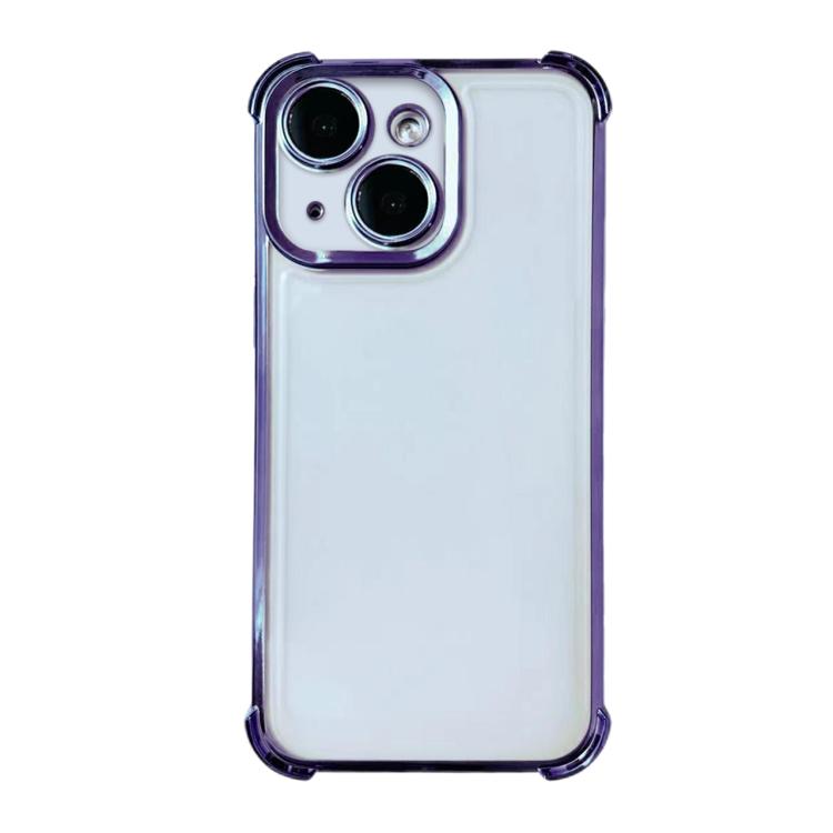 Electrpolated Space Four-corner Shockproof TPU Phone Case