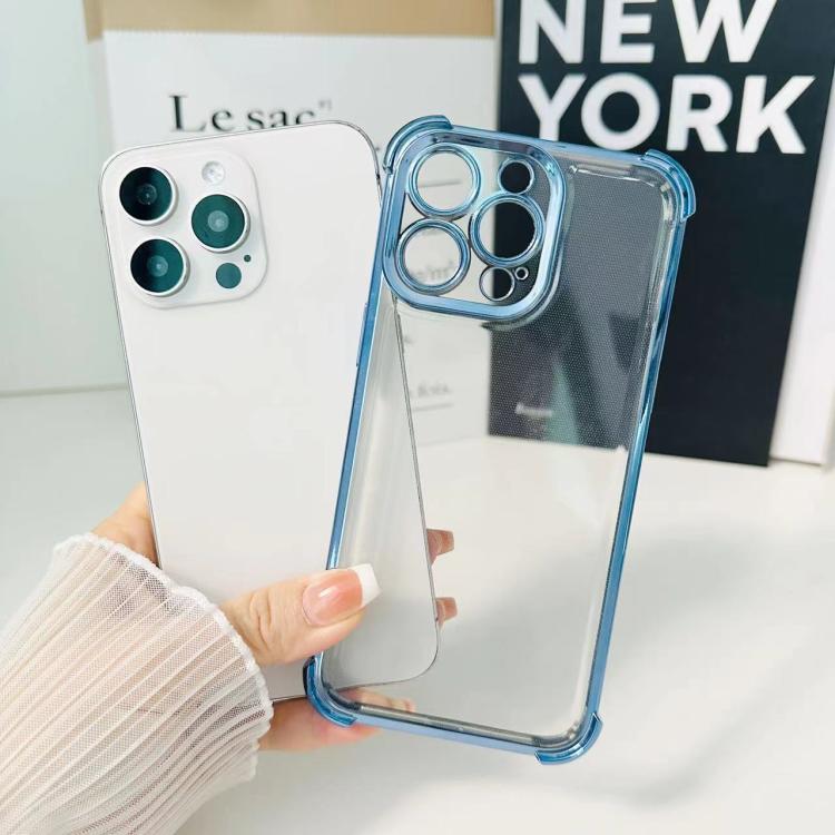 Electrpolated Space Four-corner Shockproof TPU Phone Case