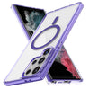 Ice Color Magnetic Series TPU Hybrid Acrylic Magsafe Phone Case, For Samsung Galaxy S22 Ultra 5G