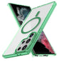 Ice Color Magnetic Series TPU Hybrid Acrylic Magsafe Phone Case, For Samsung Galaxy S22 Ultra 5G