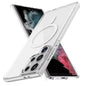 Ice Color Magnetic Series TPU Hybrid Acrylic Magsafe Phone Case, For Samsung Galaxy S22 Ultra 5G