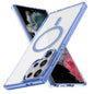 Ice Color Magnetic Series TPU Hybrid Acrylic Magsafe Phone Case, For Samsung Galaxy S22 Ultra 5G