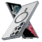 Ice Color Magnetic Series TPU Hybrid Acrylic Magsafe Phone Case, For Samsung Galaxy S22 Ultra 5G
