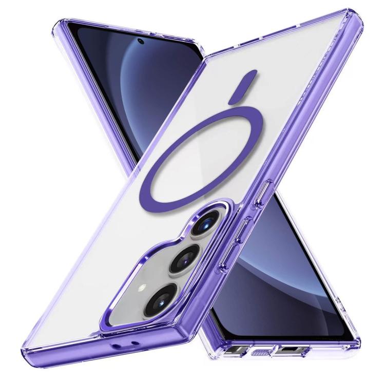 Ice Color Magnetic Series TPU Hybrid Acrylic Magsafe Phone Case, For Samsung Galaxy S25 FE 5G, For Samsung Galaxy A17, For Samsung Galaxy S25 Edge 5G, For Samsung Galaxy A26 5G, For Samsung Galaxy A36 5G, For Samsung Galaxy S25 5G