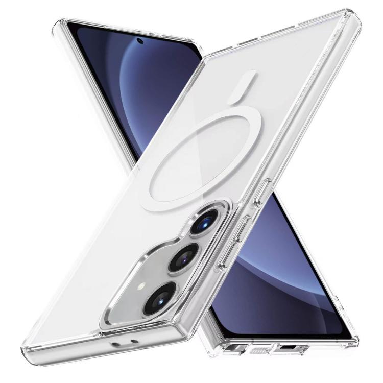 Ice Color Magnetic Series TPU Hybrid Acrylic Magsafe Phone Case, For Samsung Galaxy S25 FE 5G, For Samsung Galaxy A17, For Samsung Galaxy S25 Edge 5G, For Samsung Galaxy A26 5G, For Samsung Galaxy A36 5G, For Samsung Galaxy S25 5G