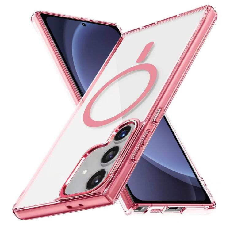 Ice Color Magnetic Series TPU Hybrid Acrylic Magsafe Phone Case, For Samsung Galaxy S25 FE 5G, For Samsung Galaxy A17, For Samsung Galaxy S25 Edge 5G, For Samsung Galaxy A26 5G, For Samsung Galaxy A36 5G, For Samsung Galaxy S25 5G