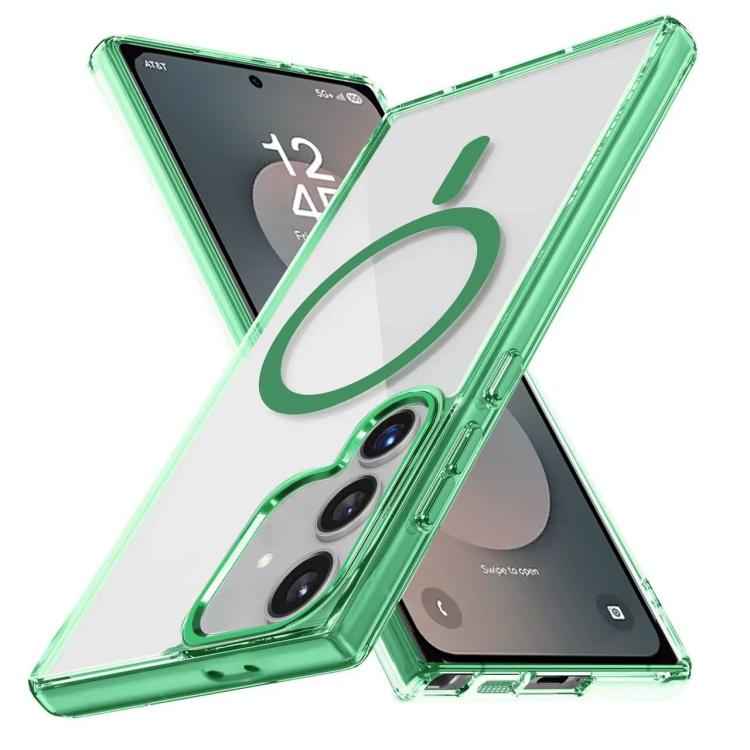 Ice Color Magnetic Series TPU Hybrid Acrylic Magsafe Phone Case, For Samsung Galaxy S25 FE 5G, For Samsung Galaxy A17, For Samsung Galaxy S25 Edge 5G, For Samsung Galaxy A26 5G, For Samsung Galaxy A36 5G, For Samsung Galaxy S25 5G