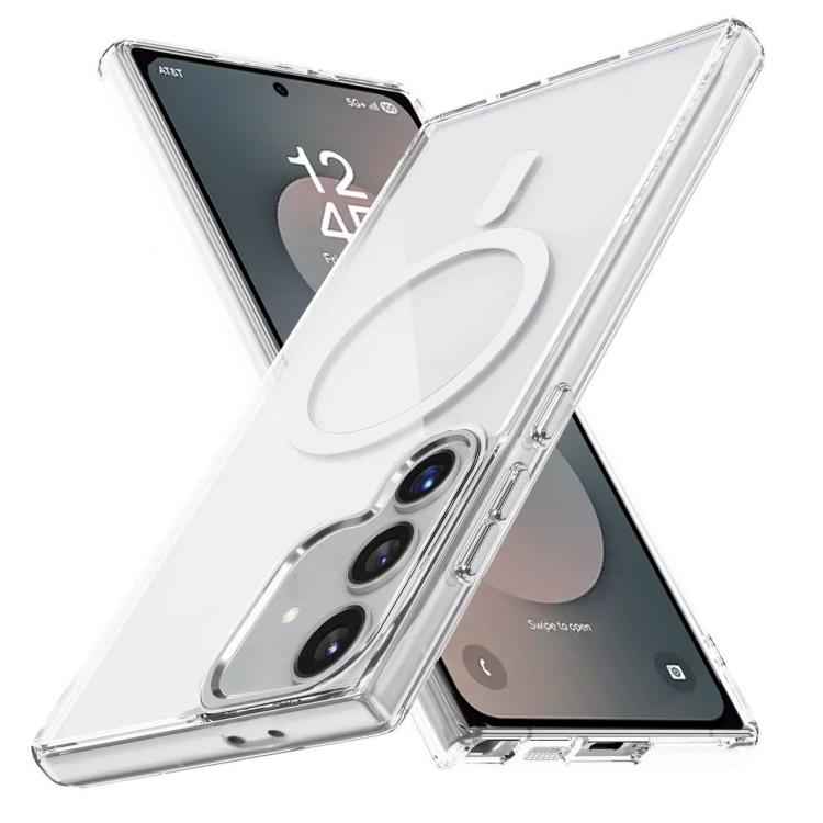 Ice Color Magnetic Series TPU Hybrid Acrylic Magsafe Phone Case, For Samsung Galaxy S25 FE 5G, For Samsung Galaxy A17, For Samsung Galaxy S25 Edge 5G, For Samsung Galaxy A26 5G, For Samsung Galaxy A36 5G, For Samsung Galaxy S25 5G