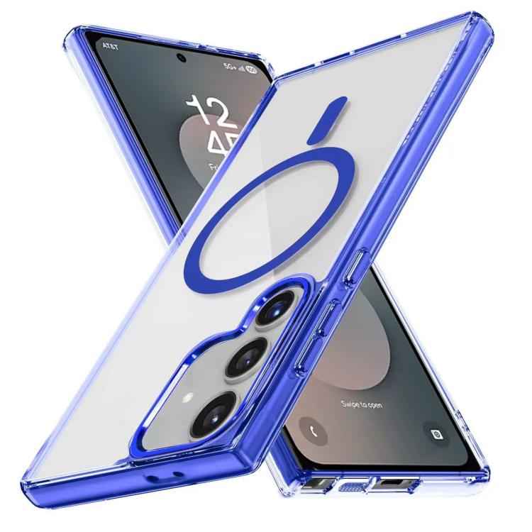 Ice Color Magnetic Series TPU Hybrid Acrylic Magsafe Phone Case, For Samsung Galaxy S25 FE 5G, For Samsung Galaxy A17, For Samsung Galaxy S25 Edge 5G, For Samsung Galaxy A26 5G, For Samsung Galaxy A36 5G, For Samsung Galaxy S25 5G