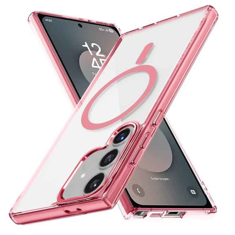 Ice Color Magnetic Series TPU Hybrid Acrylic Magsafe Phone Case, For Samsung Galaxy S25 FE 5G, For Samsung Galaxy A17, For Samsung Galaxy S25 Edge 5G, For Samsung Galaxy A26 5G, For Samsung Galaxy A36 5G, For Samsung Galaxy S25 5G