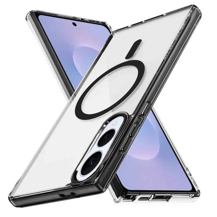 Ice Color Magnetic Series TPU Hybrid Acrylic Magsafe Phone Case, For Samsung Galaxy S25 FE 5G, For Samsung Galaxy A17, For Samsung Galaxy S25 Edge 5G, For Samsung Galaxy A26 5G, For Samsung Galaxy A36 5G, For Samsung Galaxy S25 5G