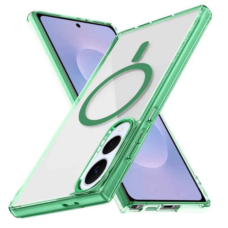 Ice Color Magnetic Series TPU Hybrid Acrylic Magsafe Phone Case, For Samsung Galaxy S25 FE 5G, For Samsung Galaxy A17, For Samsung Galaxy S25 Edge 5G, For Samsung Galaxy A26 5G, For Samsung Galaxy A36 5G, For Samsung Galaxy S25 5G