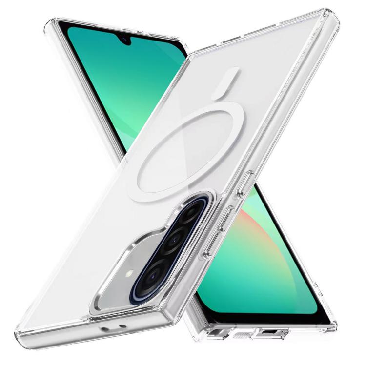 Ice Color Magnetic Series TPU Hybrid Acrylic Magsafe Phone Case, For Samsung Galaxy S25 FE 5G, For Samsung Galaxy A17, For Samsung Galaxy S25 Edge 5G, For Samsung Galaxy A26 5G, For Samsung Galaxy A36 5G, For Samsung Galaxy S25 5G