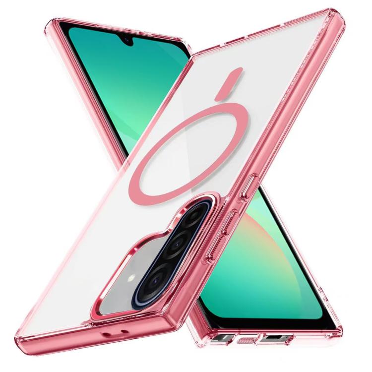 Ice Color Magnetic Series TPU Hybrid Acrylic Magsafe Phone Case, For Samsung Galaxy S25 FE 5G, For Samsung Galaxy A17, For Samsung Galaxy S25 Edge 5G, For Samsung Galaxy A26 5G, For Samsung Galaxy A36 5G, For Samsung Galaxy S25 5G