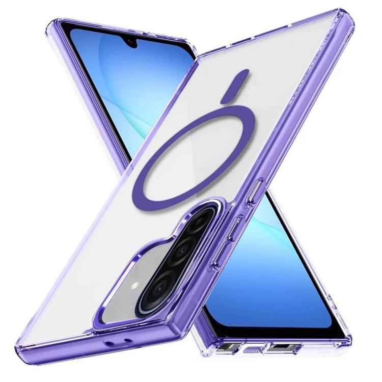 Ice Color Magnetic Series TPU Hybrid Acrylic Magsafe Phone Case, For Samsung Galaxy S25 FE 5G, For Samsung Galaxy A17, For Samsung Galaxy S25 Edge 5G, For Samsung Galaxy A26 5G, For Samsung Galaxy A36 5G, For Samsung Galaxy S25 5G
