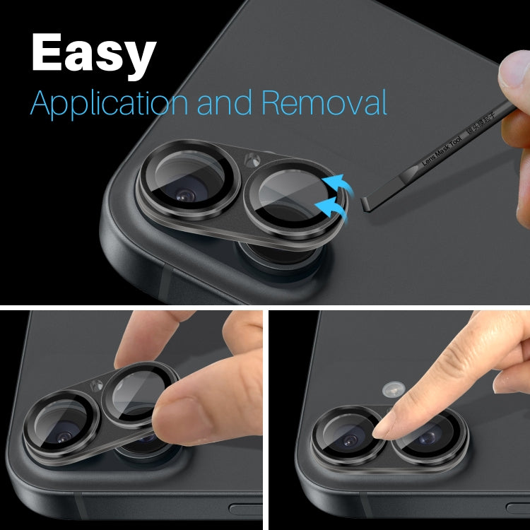 NORTHJO Matte Camera Lens Protector Tempered Glass Rear Lens Film