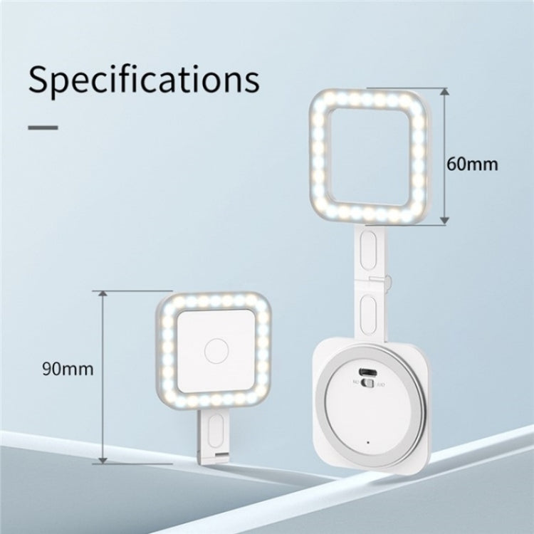 V18 Portable Skin Beauty Live Streaming LED Fill Light Magnetic Phone Selfie Lamp