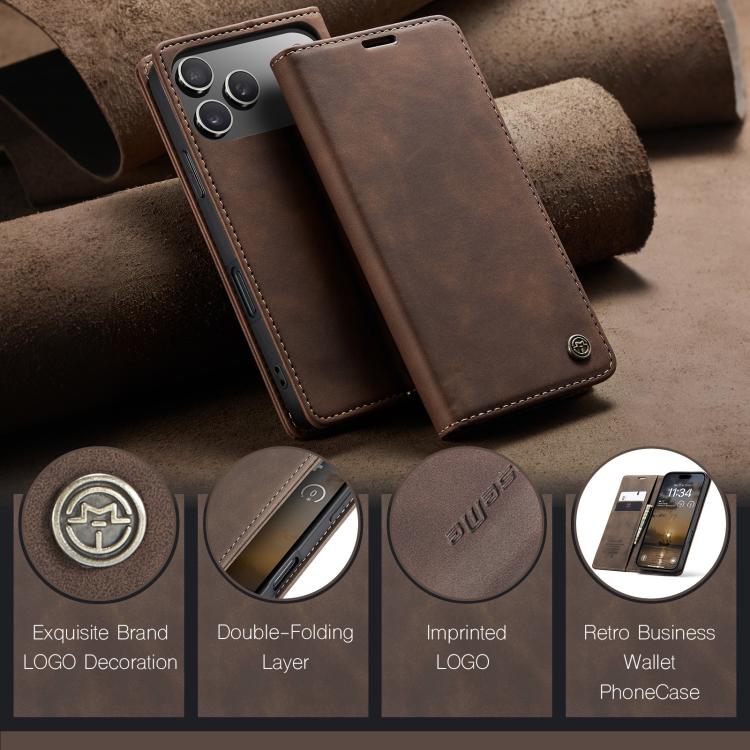 CaseMe 013 Multifunctional Horizontal Flip Leather Phone Case