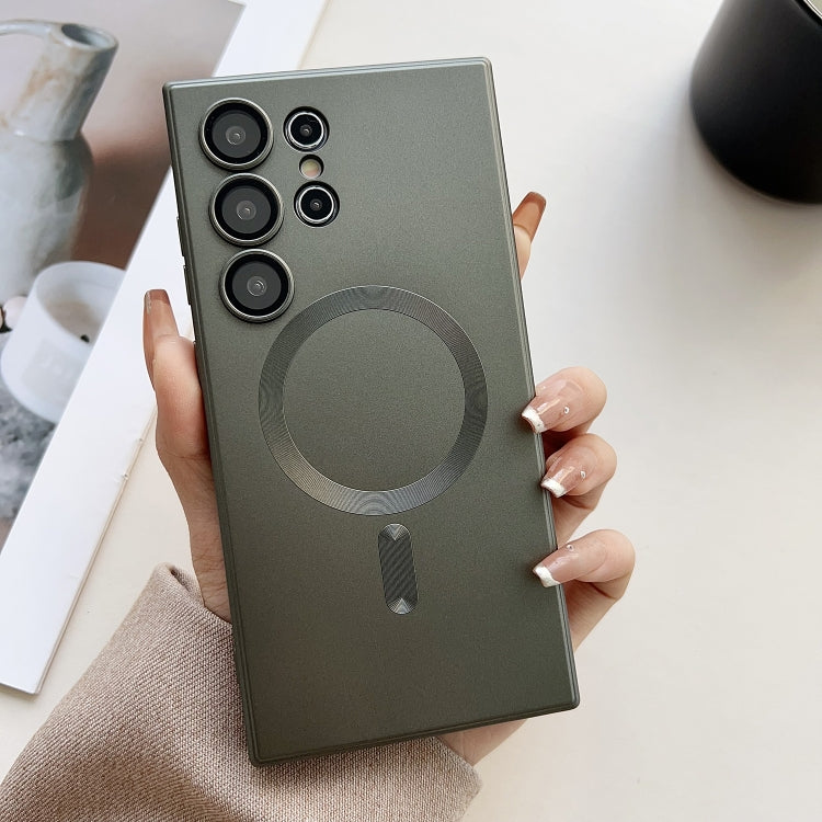 Metallic Paint Magsafe Liquid TPU Phone Case, For Samsung Galaxy S26+ 5G, For Samsung Galaxy S26 Ultra 5G, For Samsung Galaxy S26 5G, For Samsung Galaxy S25 5G, For Samsung Galaxy S25+ 5G, For Samsung Galaxy S25 Ultra 5G