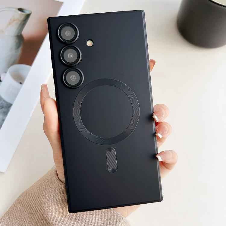 Metallic Paint Magsafe Liquid TPU Phone Case, For Samsung Galaxy S26+ 5G, For Samsung Galaxy S26 Ultra 5G, For Samsung Galaxy S26 5G, For Samsung Galaxy S25 5G, For Samsung Galaxy S25+ 5G, For Samsung Galaxy S25 Ultra 5G