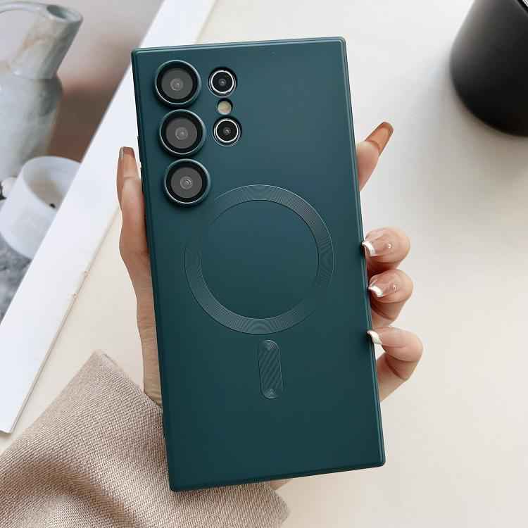 Metallic Paint Magsafe Liquid TPU Phone Case, For Samsung Galaxy S26+ 5G, For Samsung Galaxy S26 Ultra 5G, For Samsung Galaxy S26 5G, For Samsung Galaxy S25 5G, For Samsung Galaxy S25+ 5G, For Samsung Galaxy S25 Ultra 5G