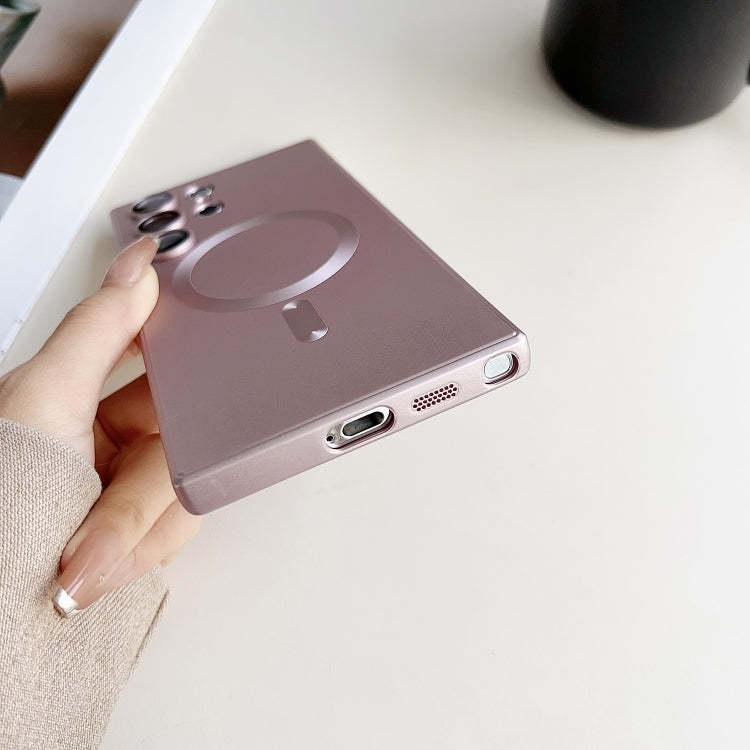 Metallic Paint Magsafe Liquid TPU Phone Case, For Samsung Galaxy S24 Ultra 5G, For Samsung Galaxy S24+ 5G, For Samsung Galaxy S24 5G, For Samsung Galaxy S23 Ultra 5G, For Samsung Galaxy S23+ 5G, For Samsung Galaxy S23 5G