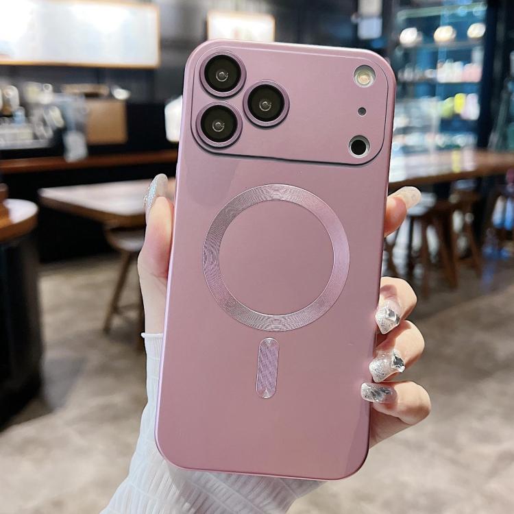 Metallic Paint Magsafe Liquid TPU Phone Case