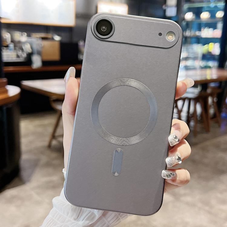 Metallic Paint Magsafe Liquid TPU Phone Case