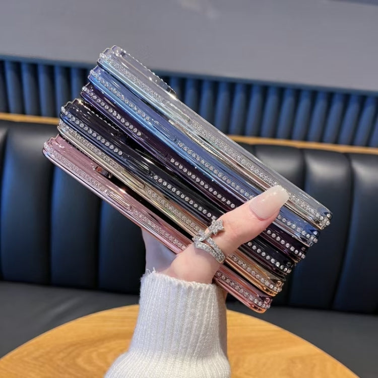 Diamond Water Ripple Gradient Glitter TPU Phone Case