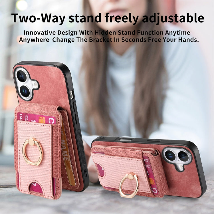 Retro Splitable Magnetic Stand Card Bag Leather Phone Case