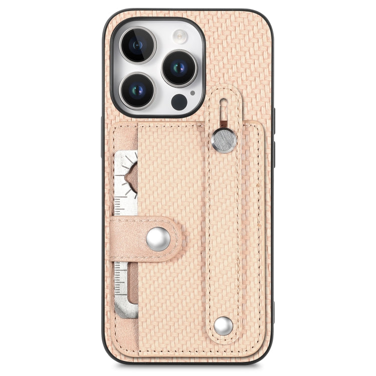 Wristband Kickstand Card Wallet Back Phone Case with Tool Knife