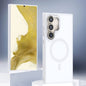 Transparent TPU Hybrid PC Magsafe Phone Case, For Samsung Galaxy S24 5G, For Samsung Galaxy S23 Ultra 5G, For Samsung Galaxy S23+ 5G, For Samsung Galaxy S23 5G, For Samsung Galaxy S22 Ultra 5G, For Samsung Galaxy S22+ 5G, For Samsung Galaxy S22 5G