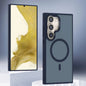 Transparent TPU Hybrid PC Magsafe Phone Case, For Samsung Galaxy S24 5G, For Samsung Galaxy S23 Ultra 5G, For Samsung Galaxy S23+ 5G, For Samsung Galaxy S23 5G, For Samsung Galaxy S22 Ultra 5G, For Samsung Galaxy S22+ 5G, For Samsung Galaxy S22 5G